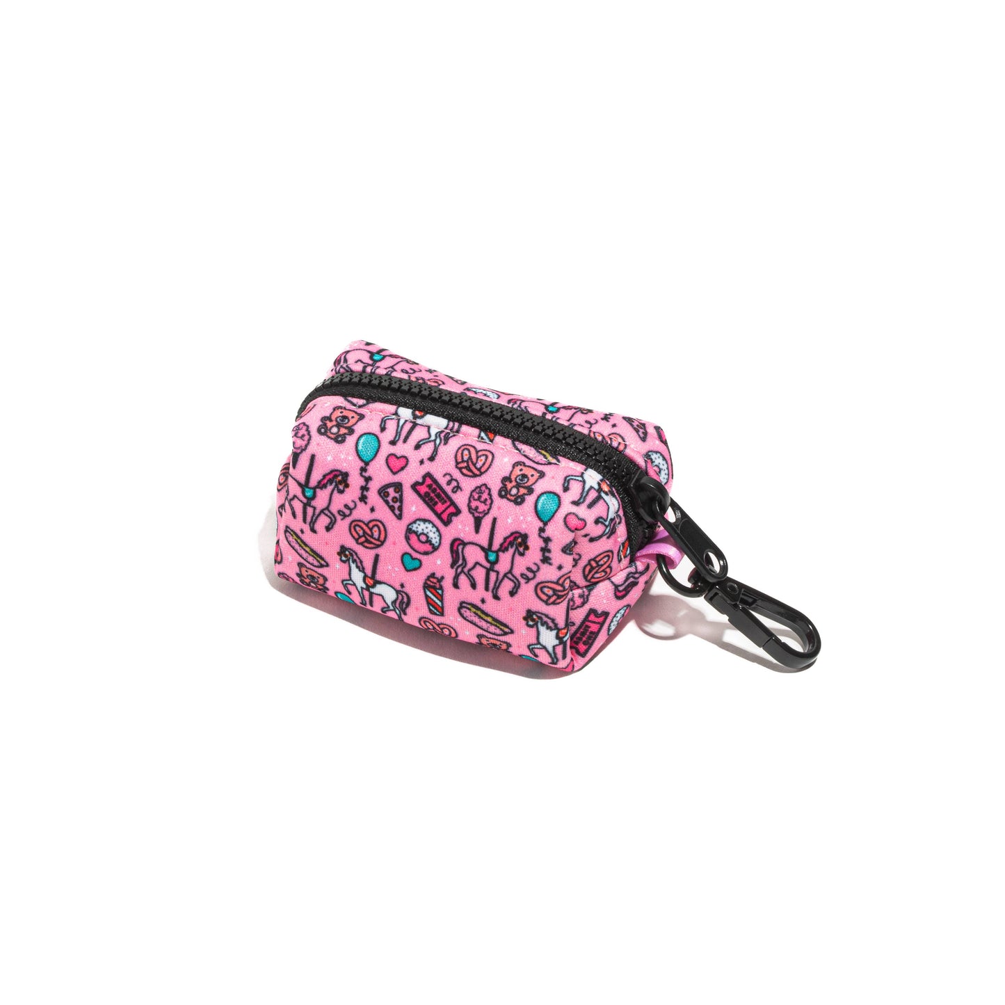 Pink Carnival Dog Waste Bag Holder